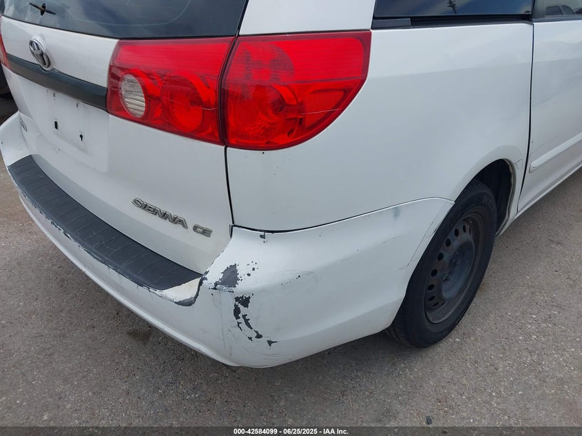 2010 Toyota Sienna Ce VIN: 5TDKK4CCXAS318979 Lot: 42584099