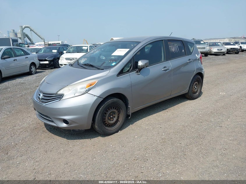 Vin: 3n1ce2cpxfl390509, lot: 43077024, nissan versa note sv 20152