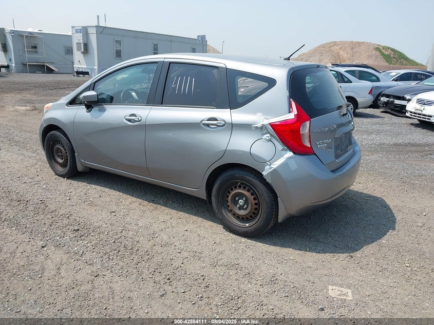 Vin: 3n1ce2cpxfl390509, lot: 43077024, nissan versa note sv 20153