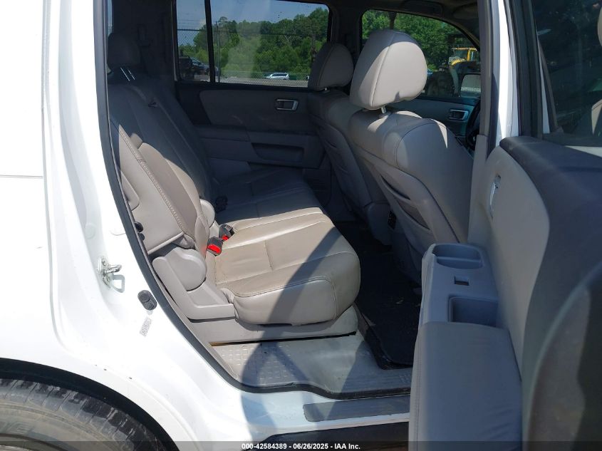 2009 Honda Pilot Ex-L VIN: 5FNYF38679B003696 Lot: 42584389