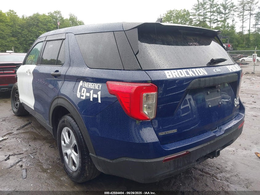 2020 FORD POLICE INTERCEPTOR auction photo 3