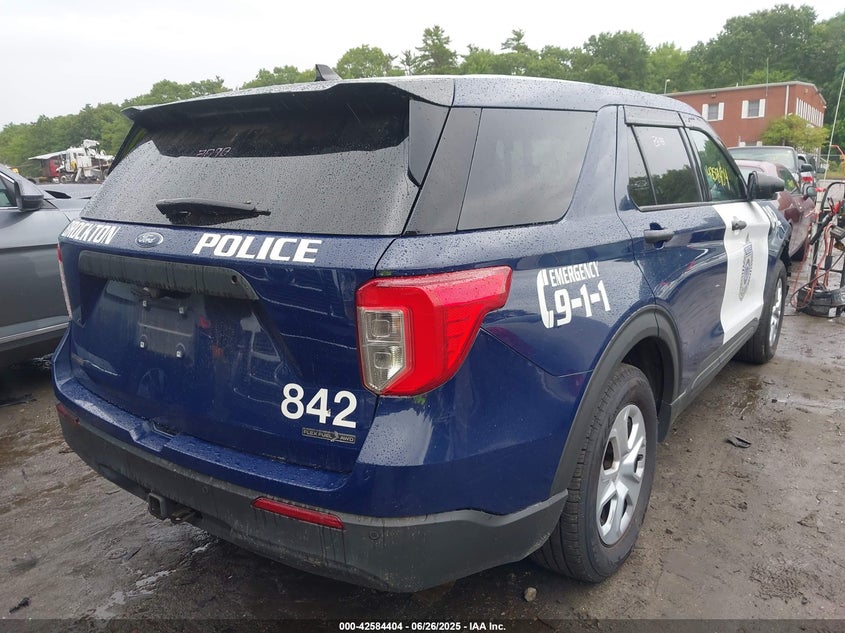 2020 FORD POLICE INTERCEPTOR auction photo 4