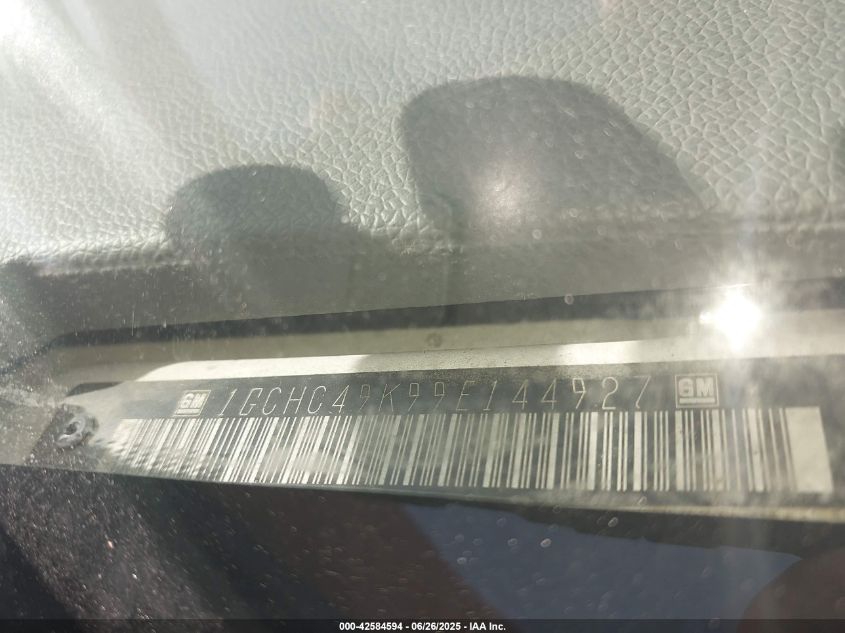 2009 Chevrolet Silverado 2500Hd Work Truck VIN: 1GCHC49K99E144927 Lot: 42584594