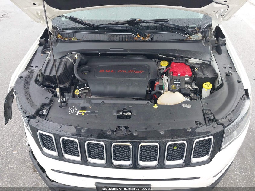 VIN 3C4NJDBB7LT167830 2020 JEEP COMPASS LATITUDE 4X4