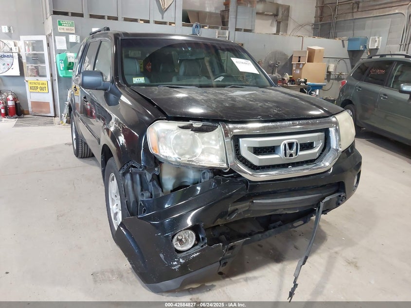 2011 Honda Pilot Ex-L VIN: 5FNYF4H50BB077724 Lot: 42584827