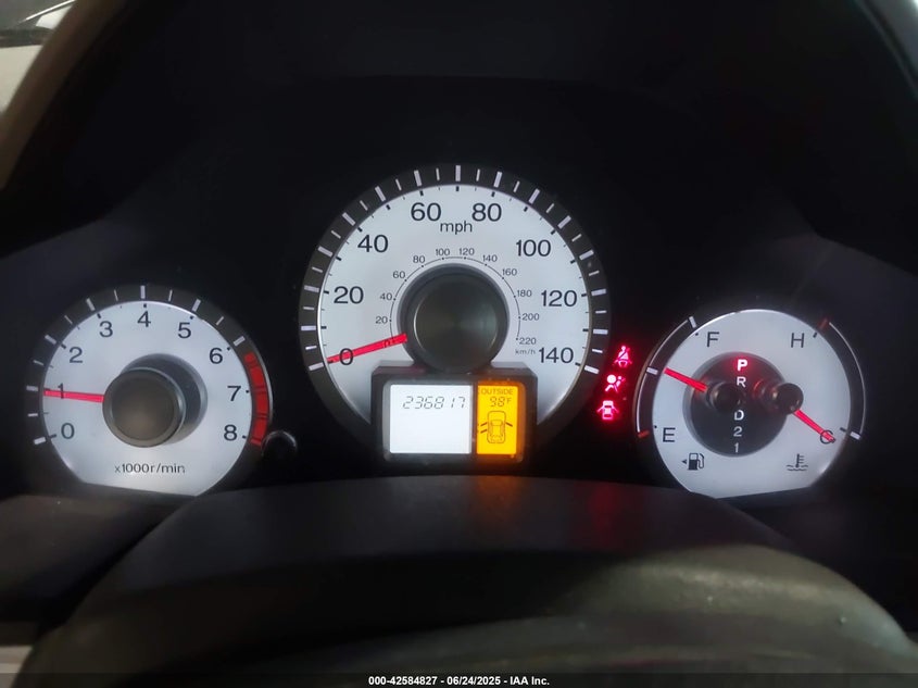 2011 Honda Pilot Ex-L VIN: 5FNYF4H50BB077724 Lot: 42584827