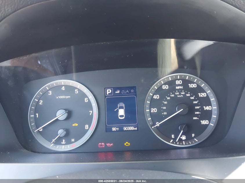 2017 HYUNDAI SONATA VIN: 5NPE34AF8HH489334