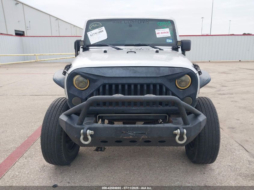 2011 Jeep Wrangler Unlimited Sport VIN: 1J4BA3H19BL567016 Lot: 42585080