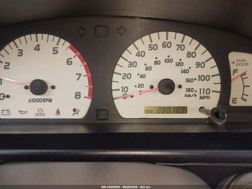 2004 Toyota Tacoma Prerunner V6 VIN: 5TESN92N04Z339967 Lot: 42585200