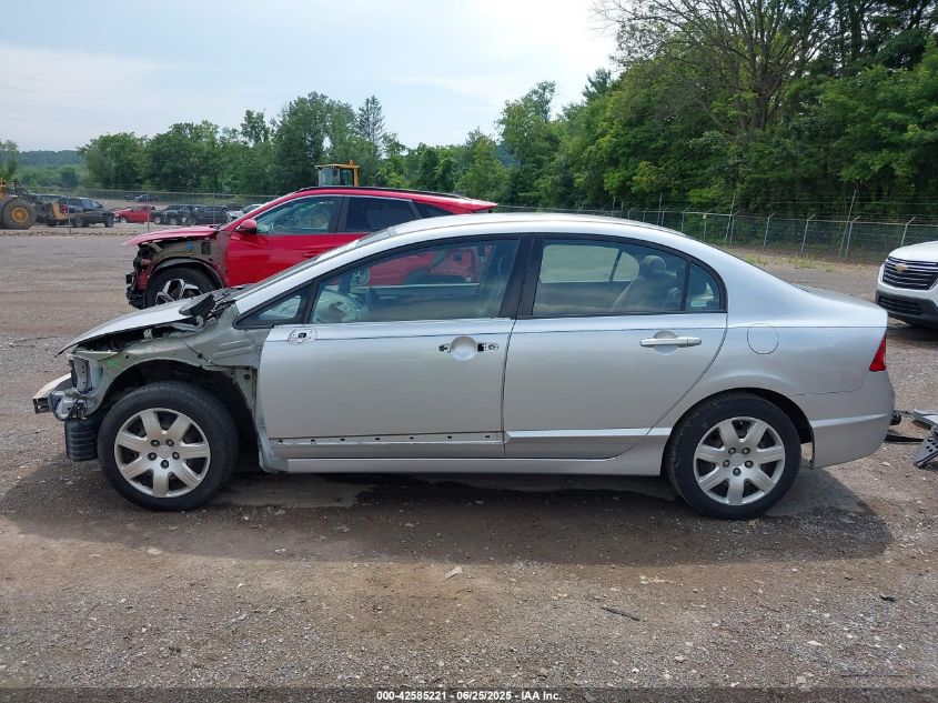 2008 Honda Civic Lx VIN: 2HGFA15518H331566 Lot: 42585221