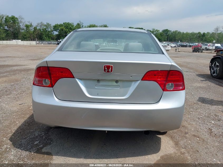 2008 Honda Civic Lx VIN: 2HGFA15518H331566 Lot: 42585221