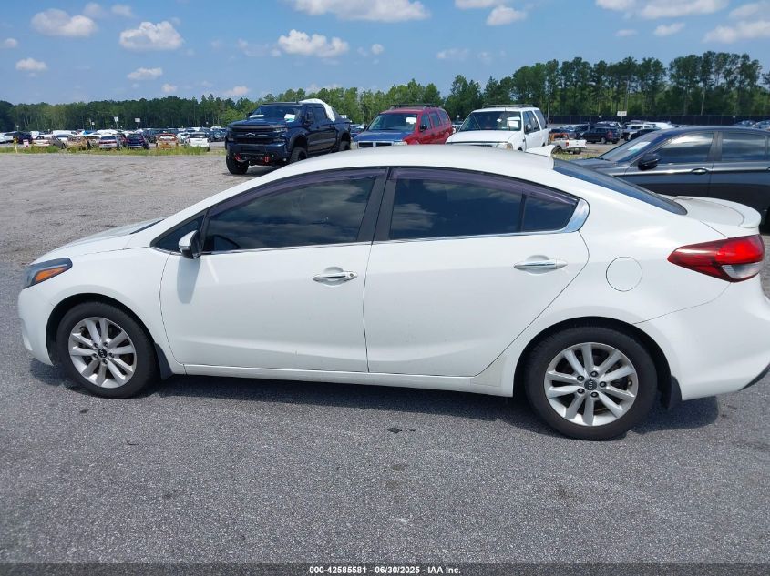 2017 Kia Forte S VIN: 3KPFL4A73HE035378 Lot: 42585581