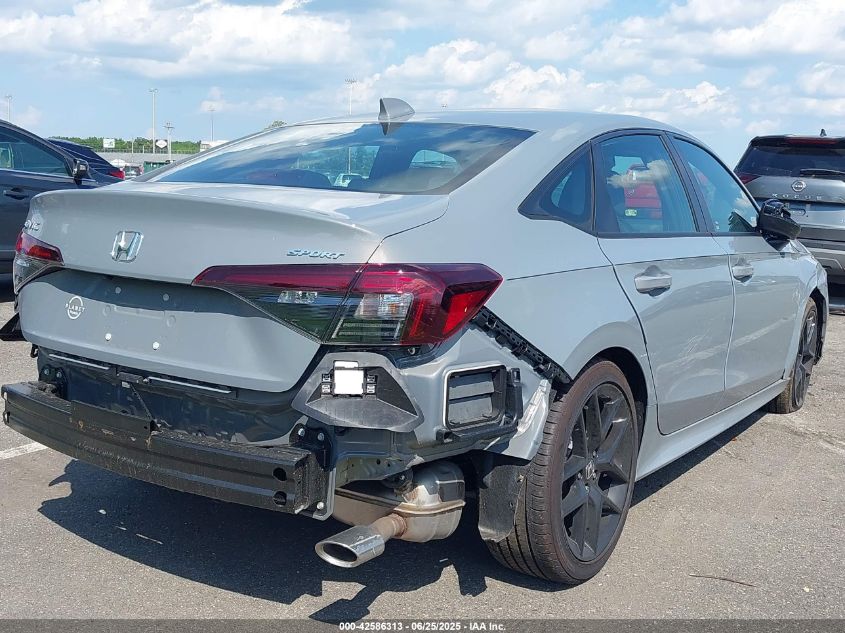 2025 Honda Civic Sport VIN: 2HGFE2F58SH555191 Lot: 42586313
