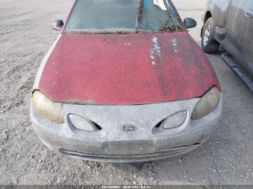 1999 Ford Escort VIN: 3FAKP1235XR166050 Lot: 42586857