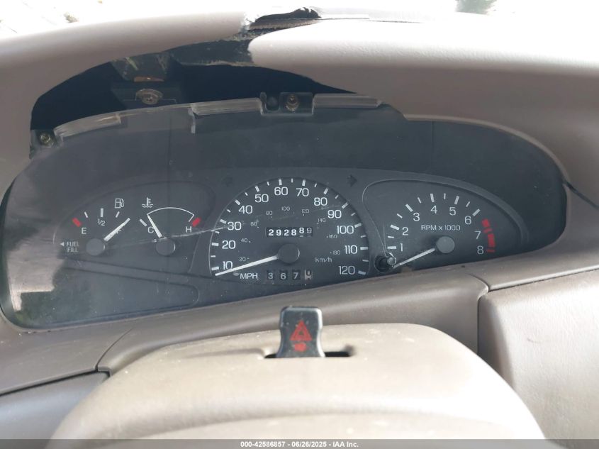 1999 Ford Escort VIN: 3FAKP1235XR166050 Lot: 42586857