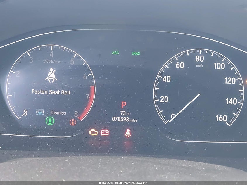 2019 HONDA ACCORD VIN: 1HGCV1F34KA027559