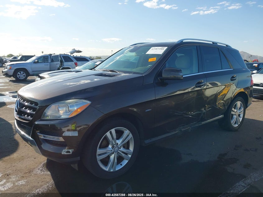 2012 MERCEDES-BENZ ML 350 VIN: 4JGDA5HB6CA002203