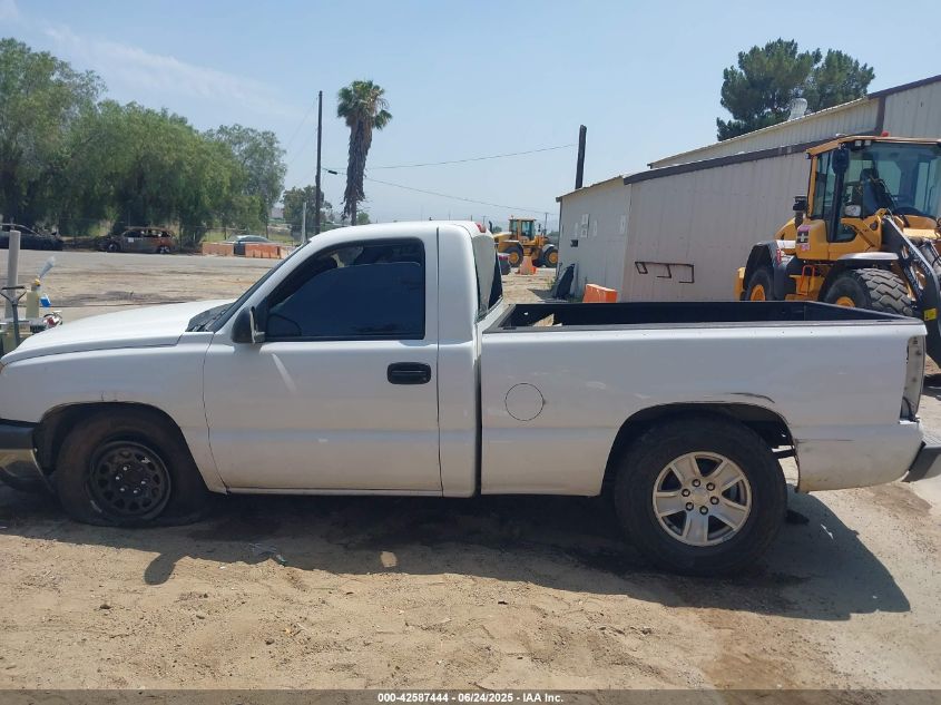 2007 Chevrolet Silverado 1500 Classic Work Truck VIN: 3GCEC14X27G211314 Lot: 42587444
