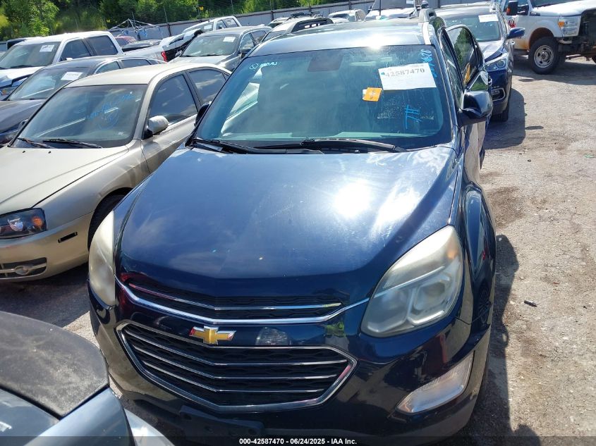 2016 Chevrolet Equinox Lt VIN: 2GNFLFEK7G6319533 Lot: 42587470
