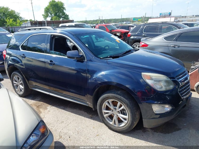 2016 Chevrolet Equinox Lt VIN: 2GNFLFEK7G6319533 Lot: 42587470