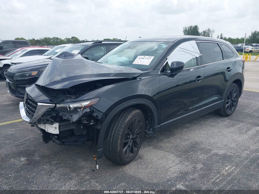 Vin: jm3tcbayxp0650931, lot: 43080640, mazda cx-9 touring plus 20232