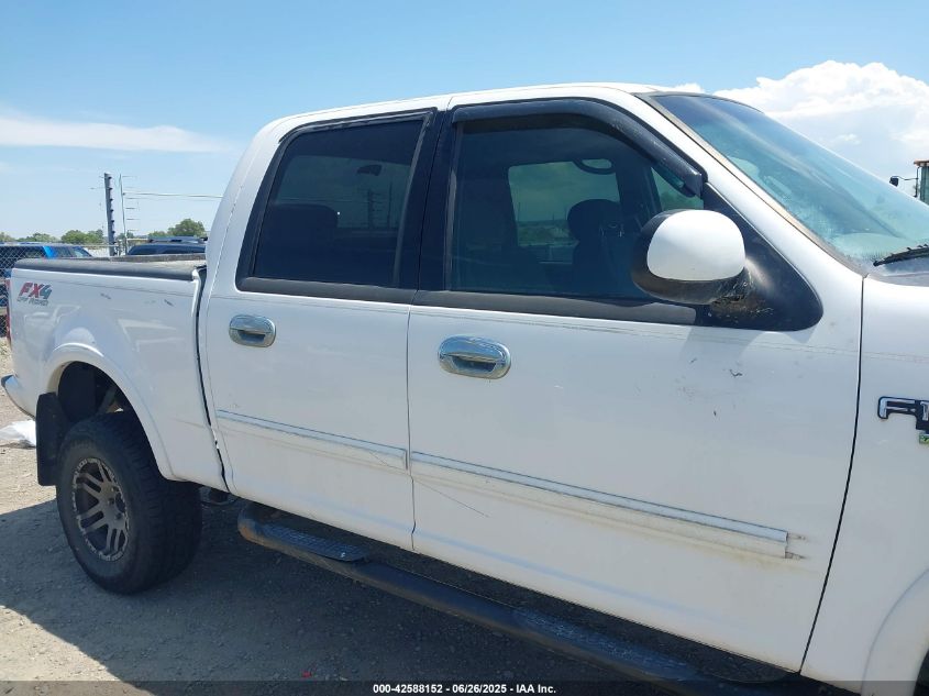 2002 Ford F150 Supercrew VIN: 1FTRW08L42KC43082 Lot: 42588152