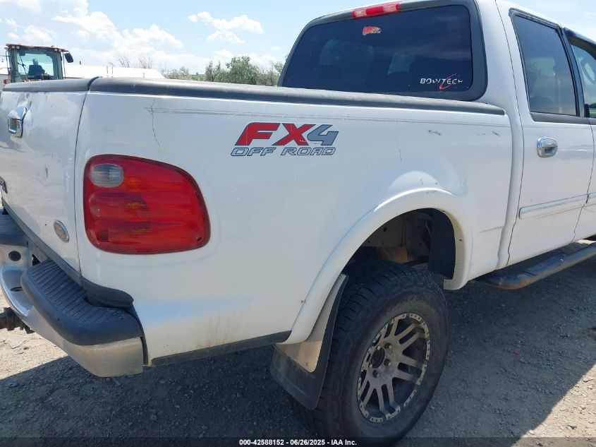 2002 Ford F150 Supercrew VIN: 1FTRW08L42KC43082 Lot: 42588152