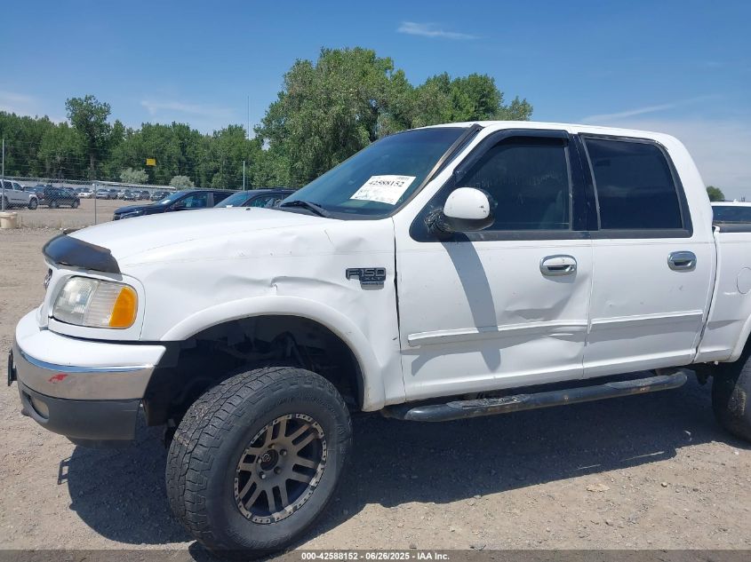 2002 Ford F150 Supercrew VIN: 1FTRW08L42KC43082 Lot: 42588152