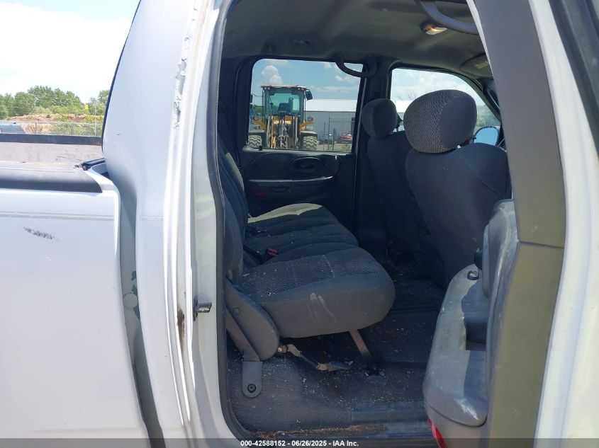 2002 Ford F150 Supercrew VIN: 1FTRW08L42KC43082 Lot: 42588152