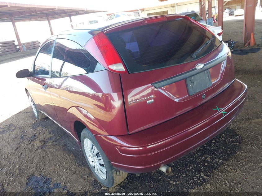 2007 FORD FOCUS VIN: 1FAFP31NX7W241014