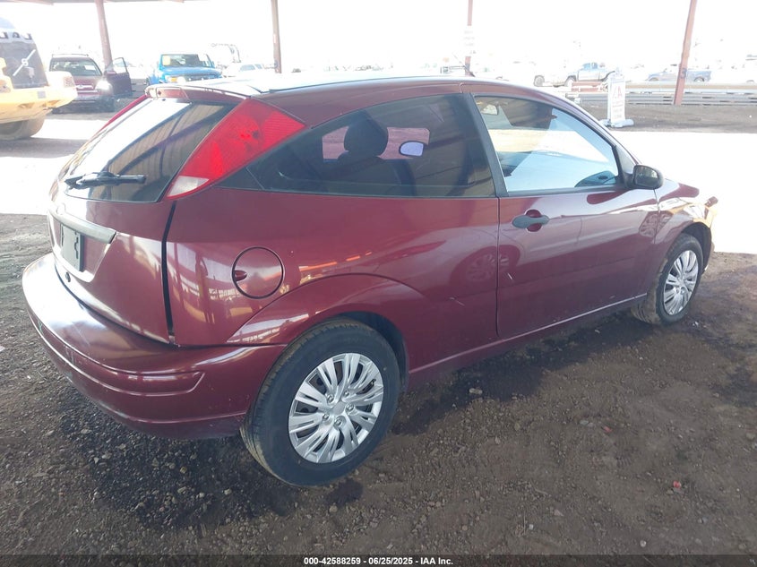 2007 FORD FOCUS VIN: 1FAFP31NX7W241014