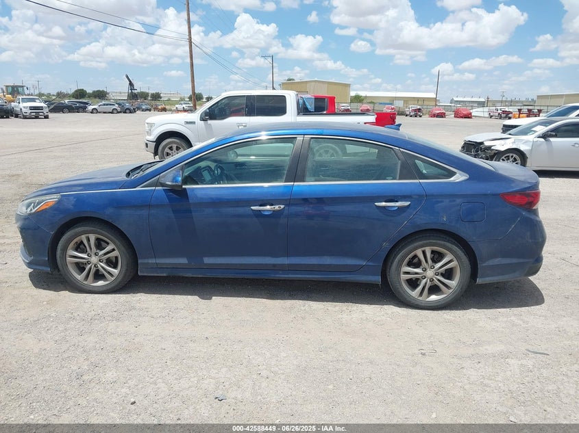 2018 HYUNDAI SONATA VIN: 5NPE34AF8JH658208