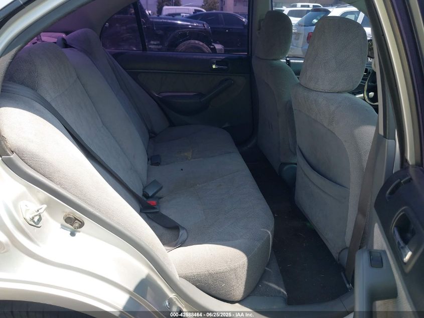 2002 Honda Civic Ex VIN: JHMES26782S001452 Lot: 42588464