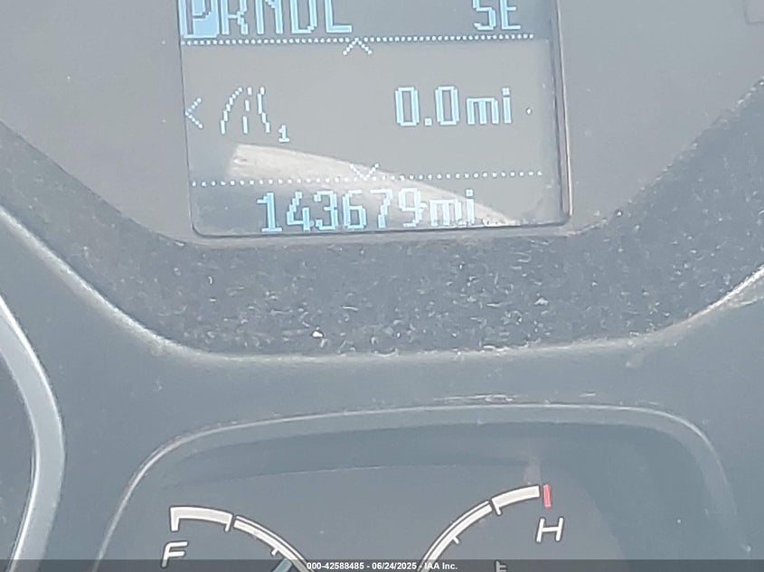 2012 FORD FOCUS VIN: 1FAHP3F25CL260962