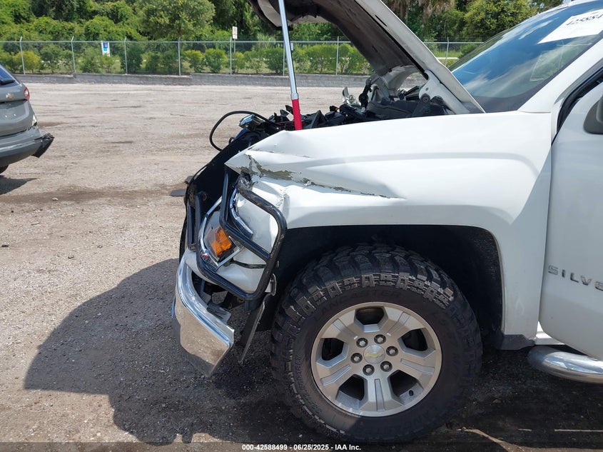 2014 Chevrolet Silverado 1Lt/2Lt VIN: 3GCUKREC6EG1650 Lot: 42588499
