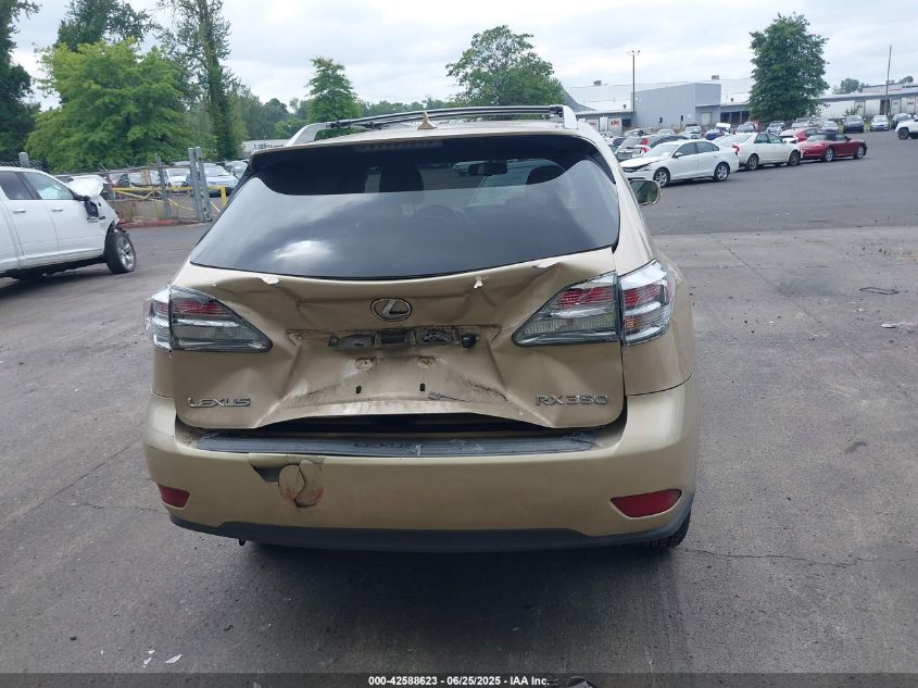 2010 Lexus Rx 350 VIN: JTJBK1BA1A2419573 Lot: 42588623