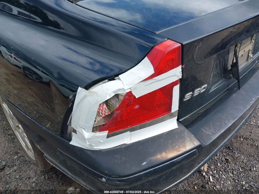 2006 Volvo S60 2.5T VIN: YV1RS592762528340 Lot: 42588745