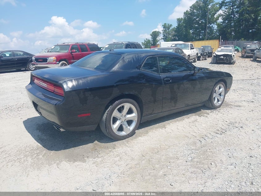 Vin: 2c3cdyag2dh708784, lot: 43081856, dodge challenger sxt 20134