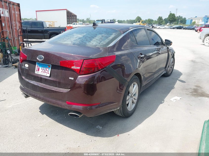 Vin: 5xxgm4a74cg056855, lot: 43082018, kia optima lx 20124