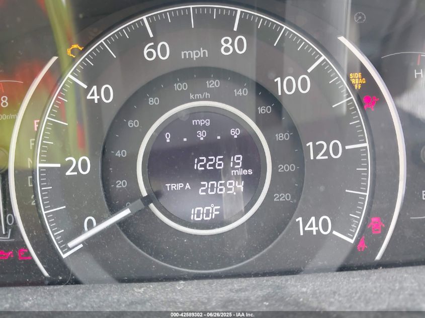 2012 Honda Cr-V Ex VIN: 5J6RM3H50CL018041 Lot: 42589302