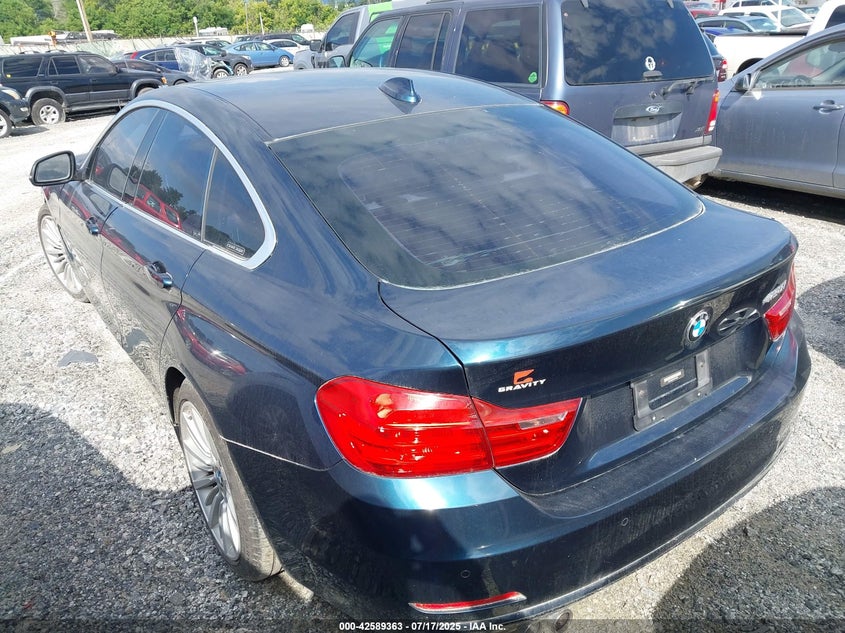 Vin: wba4a9c52fd416835, lot: 43082324, bmw 428 gran coupe 20153