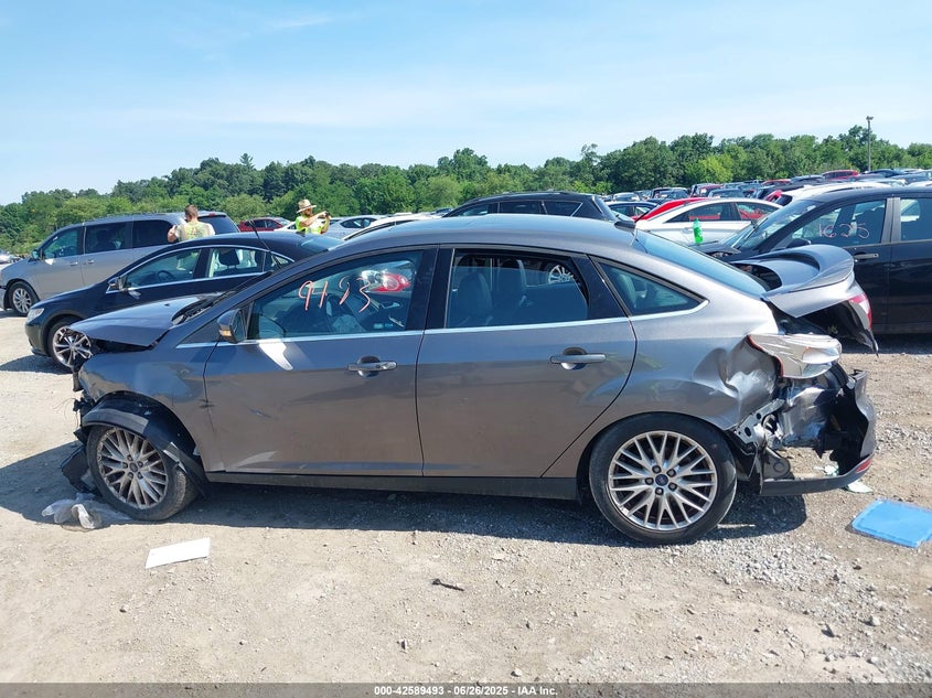 2014 FORD FOCUS TITANIUM - 1FADP3J21EL357133