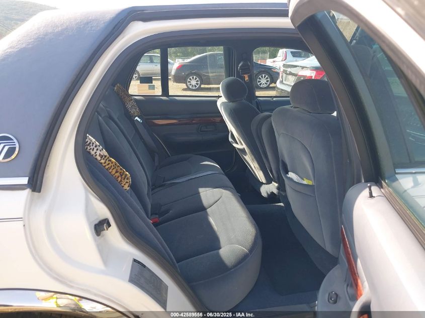 2001 Mercury Grand Marquis Ls VIN: 2MEFM75W01X626802 Lot: 42589556