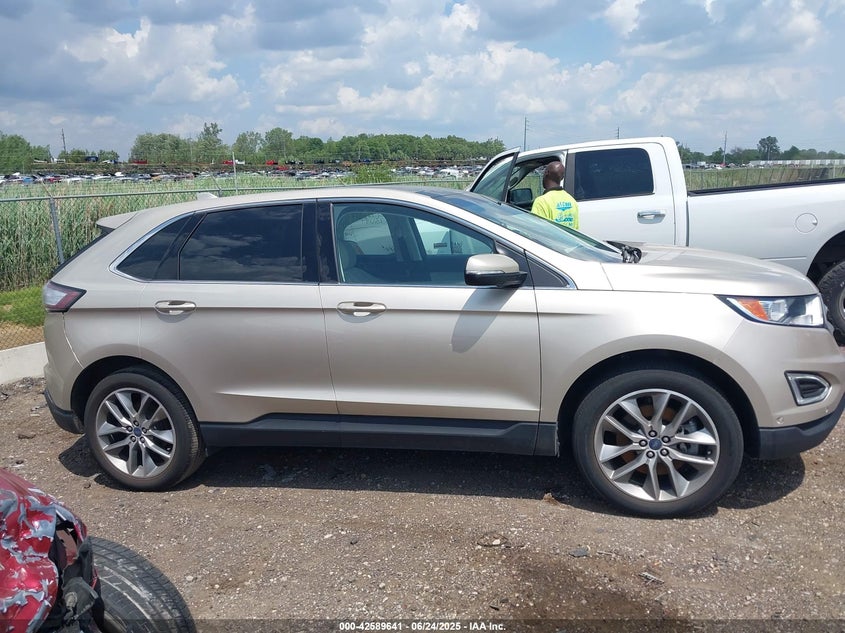 2017 FORD EDGE TITANIUM - 2FMPK3K82HBC40508
