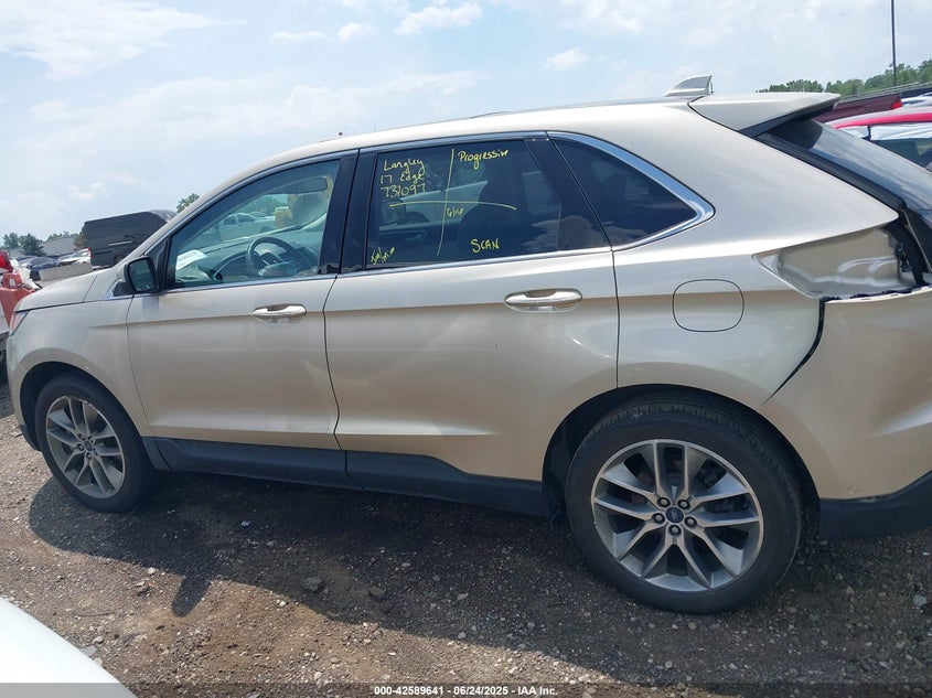 2017 FORD EDGE TITANIUM - 2FMPK3K82HBC40508