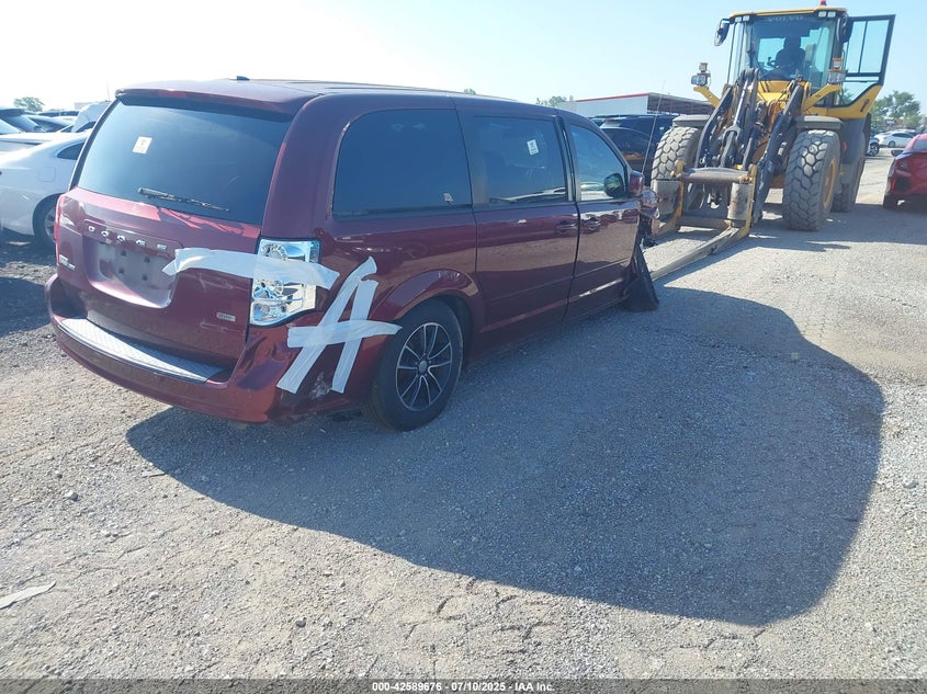 Vin: 2c4rdgbg0hr630973, lot: 43082637, dodge grand caravan se plus 20174