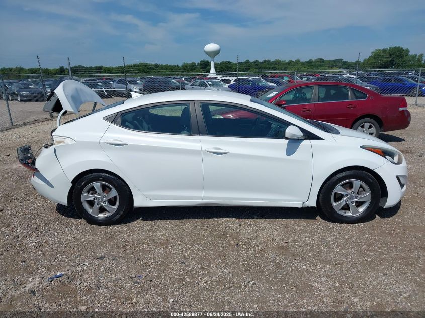 2015 HYUNDAI ELANTRA SE - 5NPDH4AE7FH568043