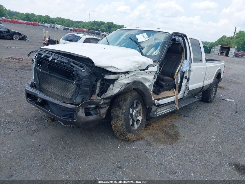 2015 Ford F350 Super Duty VIN: 1FT8W3AT7FFC40055 Lot: 42589935