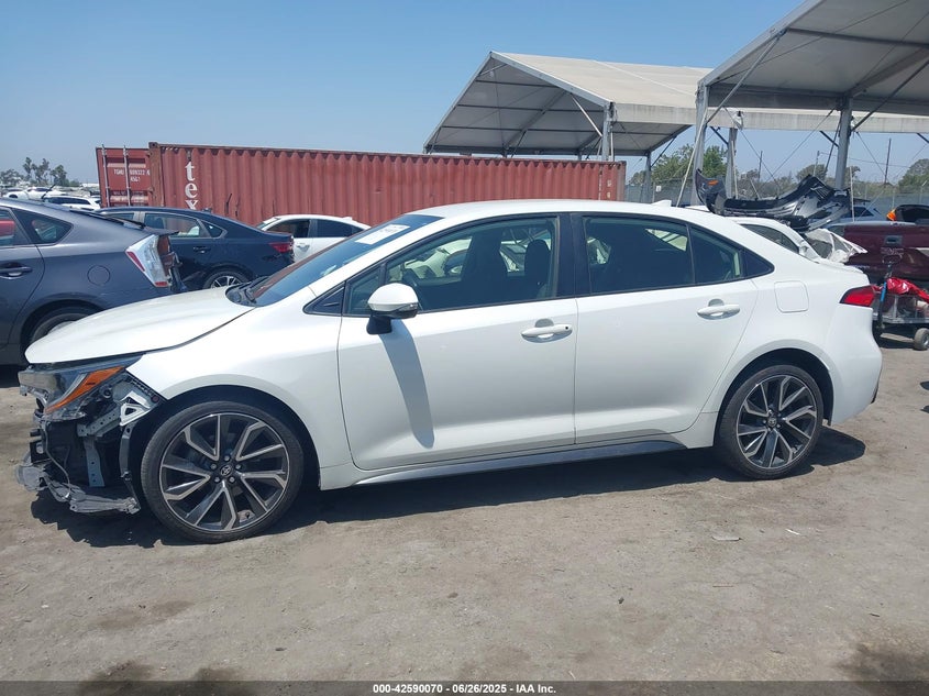2021 TOYOTA COROLLA VIN: JTDS4MCE4MJ077563