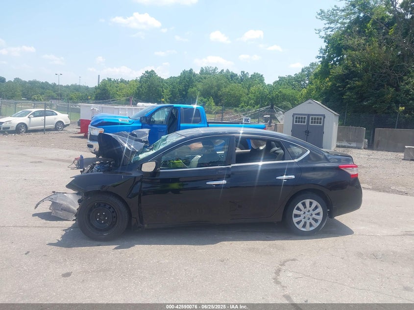 2013 NISSAN SENTRA VIN: 1N4AB7AP7DN906132